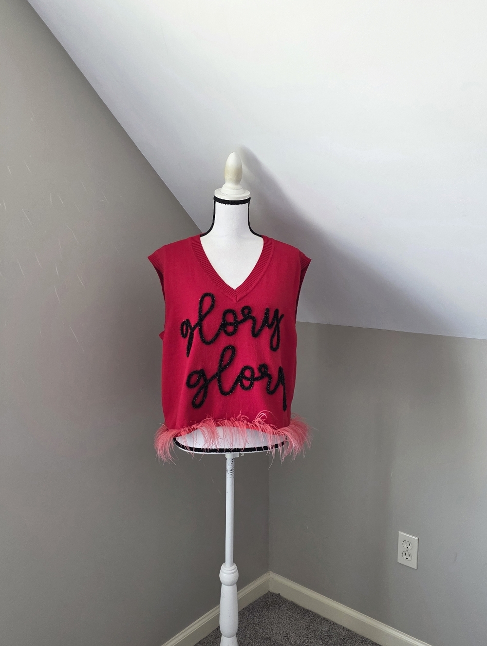 Queen Of Sparkles Georgia Bulldogs Sweater Vest